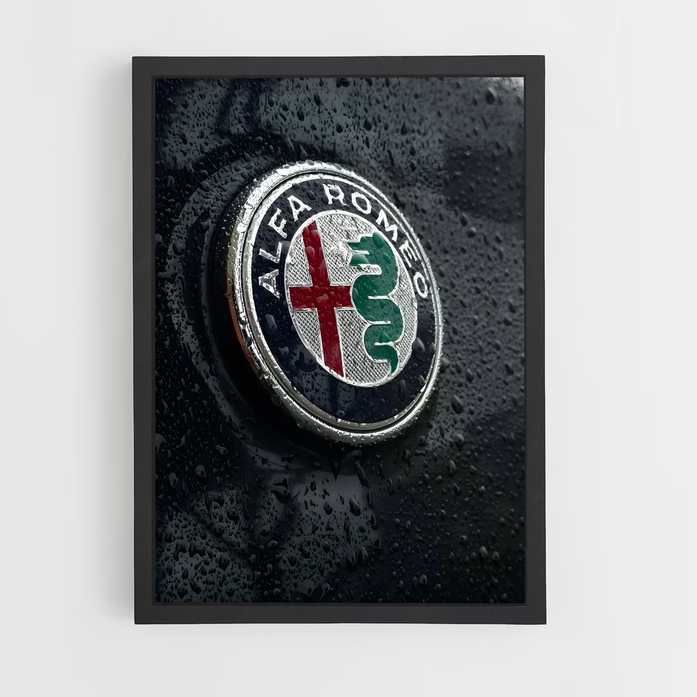 Poster Alfa Passion – affiche Alfa Romeo (vue 2)